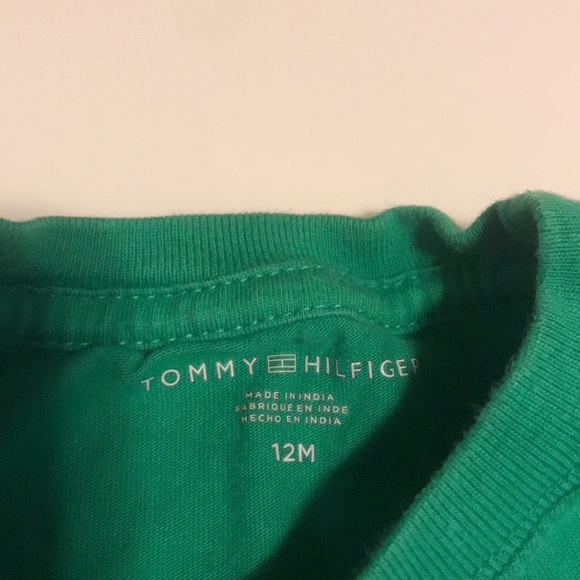 Tommy Hilfiger Green NWOT 12 Month t-shirt - Picture 2 of 3